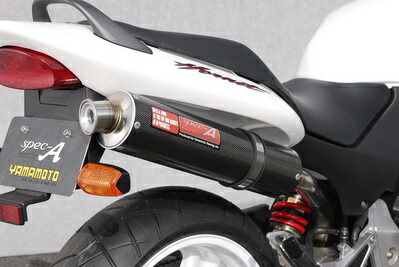 バイクパーツ YAMAMOTOレーシング ヤマモト.R スリップオン/カーボンサイレンサー1ホンダシ HORNET250 10253-01NCB 4521717000696