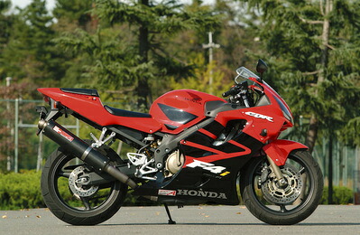 バイク用品 マフラーヤマモトレーシング ヤマモト.R スリップオン DOWNチタンサイレンサー CBR600F4i 01-0210603-01DTB 4521717001310｜バイク用品はとやグループ2号店
