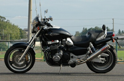 バイク用品 マフラー ヤマモトレーシング ヤマモト.R ステンスリップオンチタンサイレンサー2ホンダシ X-4 11300-02NTB 4521717001952
