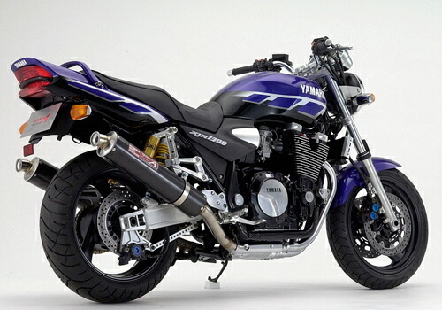 バイク用品 マフラー ヤマモトレーシング ヤマモト.R スリップオン チタンサイレンサー2ホンダシ XJR1300 00- 21300-02NTB 4521717100334