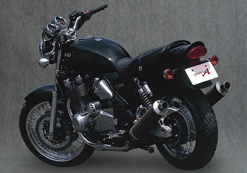 バイク用品 マフラー ヤマモトレーシング ヤマモト.R スリップオン チタンサイレンサー2ホンダシ ZEPHYR1100 41101-02NTB 4521717300376
