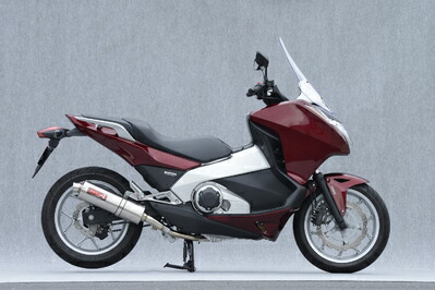 バイク用品 マフラー ヤマモトレーシング ヤマモト.R SPEC-A スリップオン オーバル INTEGRA 10702-01NOB 4521717006056