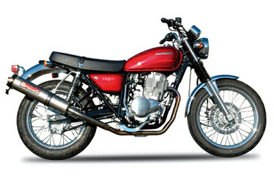 バイク用品 マフラー ヤマモトレーシング ヤマモト.R ステン2-1 DOWNチタンサイレンサー CB400SS 10411-61DTB 4521717003796