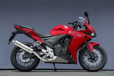 バイク用品 マフラー ヤマモトレーシング ヤマモト.R ステン スリップオン チタンサイレンサー CBR400R 13-15 10415-01NTB 4521717006315
