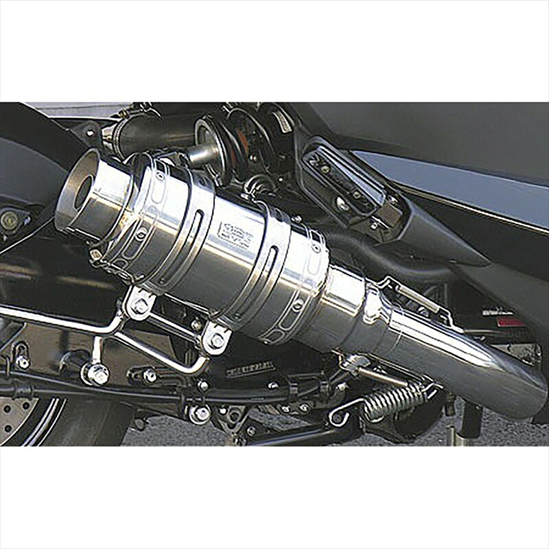 バイクパーツ マフラーウイルズウィン アトミックショートマフラー/バズーカー172-12-02 4547567450047MAJESTY250(4D9)｜バイク用品はとやグループ2号店