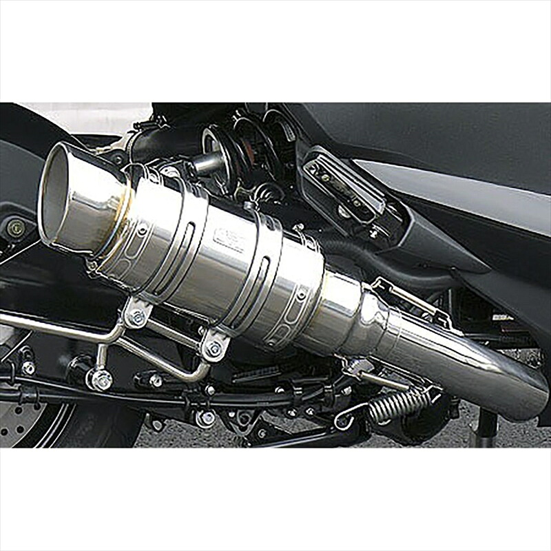 バイクパーツ マフラーウイルズウィン アトミックショートマフラー/ポッパー172-12-03 4547567450054MAJESTY250(4D9)｜バイク用品はとやグループ2号店
