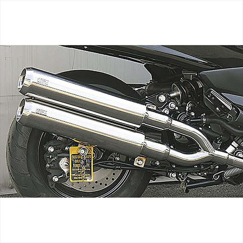 バイクパーツ マフラー ウイルズウィン スタイリッシュツインマフラー/ジェット 172-14-04 4547567450108 MAJESTY250(4D9)