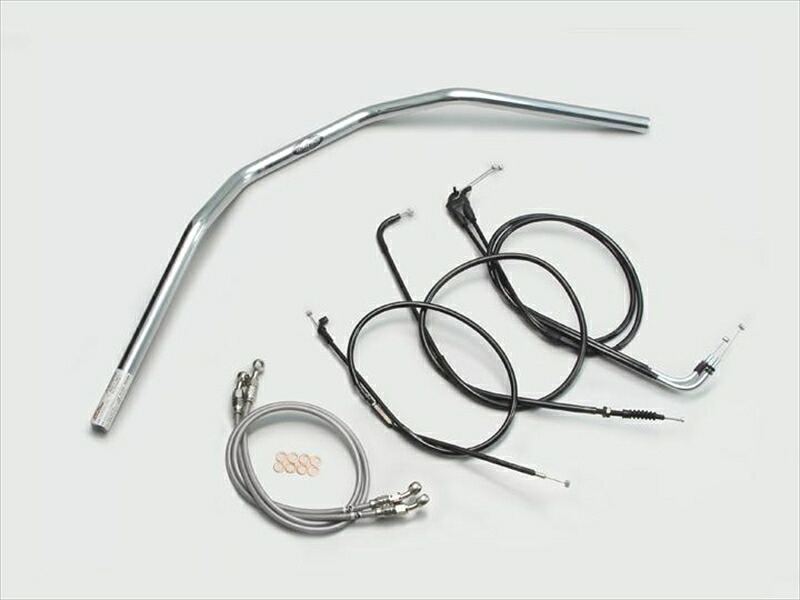 バイク用品 ハンドルハリケーン HURRICANE トラッカーHIGH ハンドルSETH303-044C 4936887179446取寄品｜バイク用品はとやグループ2号店