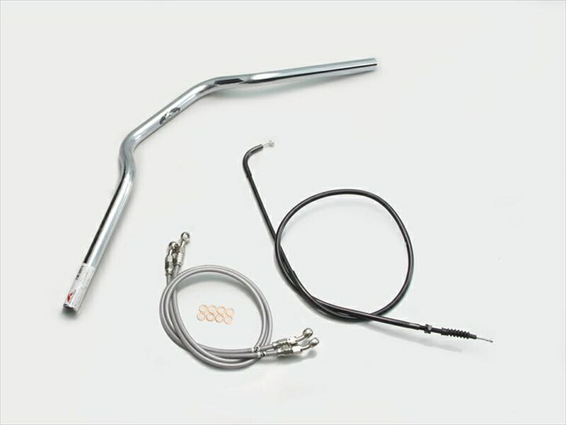 バイク用品 ハンドルハリケーン HURRICANE ヨーロピアン1型 ハンドルSETH303-009C 4936887294583取寄品|バイク用品はとやグループ2号店