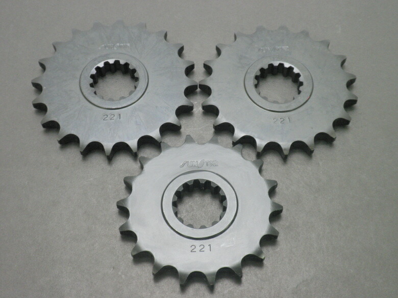 バイク用品 駆動系 SUNSTAR サンスター フロントスプロケット 428-20T SR400(88-) SR500(88- )FZR400RR SP (89-) 22120 4562116114263