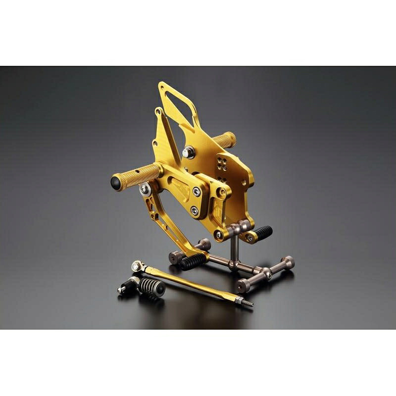 バイクパーツ ステップ ケイファクトリー ライディングステップ ステイゴールド 344MZBR1014 4582215605578
