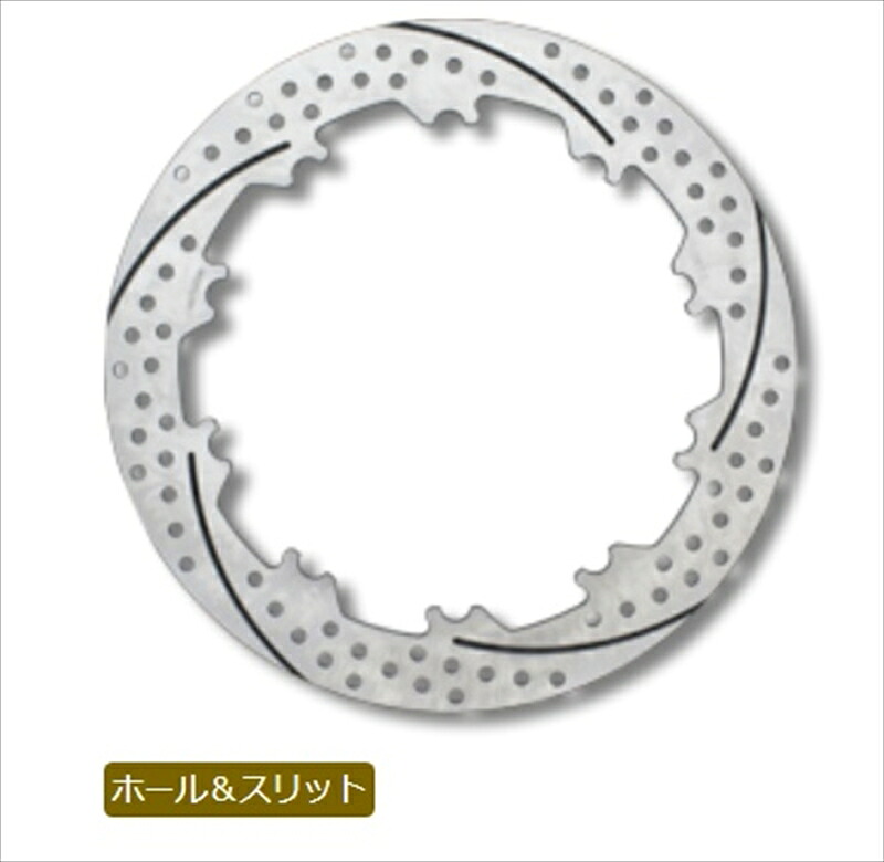 プレミアムR ホール＆スリット 5.0mm 左 φ310 セミフローティング EM203WL 4589718987729 取寄品