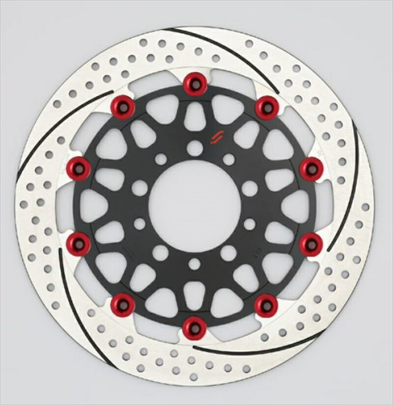 プレミアムR スリット＆ホール L φ310 ZRX1100 ピン:レッド EM201FL-RD 4589719010273 取寄品