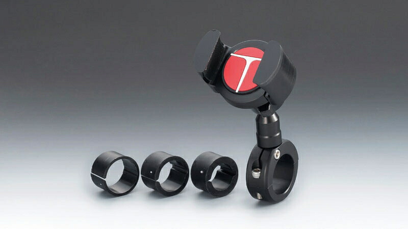 バイクパーツ 電子機器類 TECH MOUNT(テックマウント) 4Gバーマウント+TECHグリッパーセット TM-430913TGP 4934154995164
