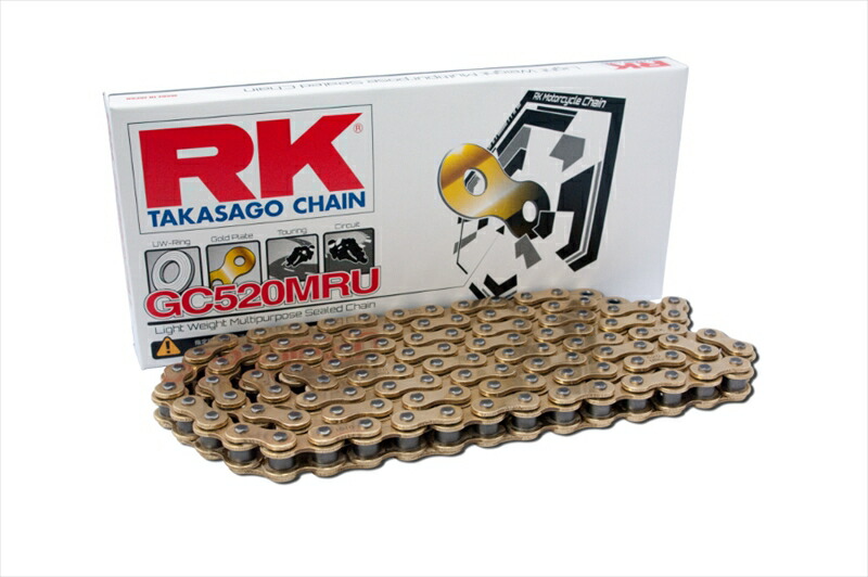 バイクパーツ 駆動系 RK CHAIN(アールケーチェーン) チェーン GC520MRU GC520MRU 4935531343486