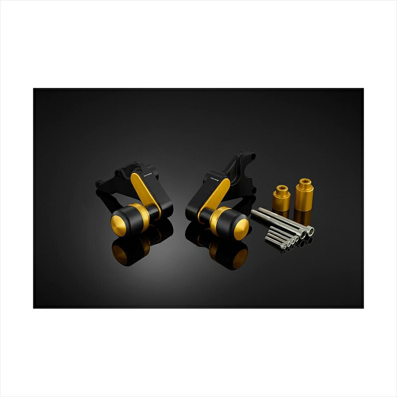 バイクパーツ 外装 バイカーズ フレームガード 左右 ライトゴールド H0568-LGD 4550255640095 CBR650R/CB650R 19-20