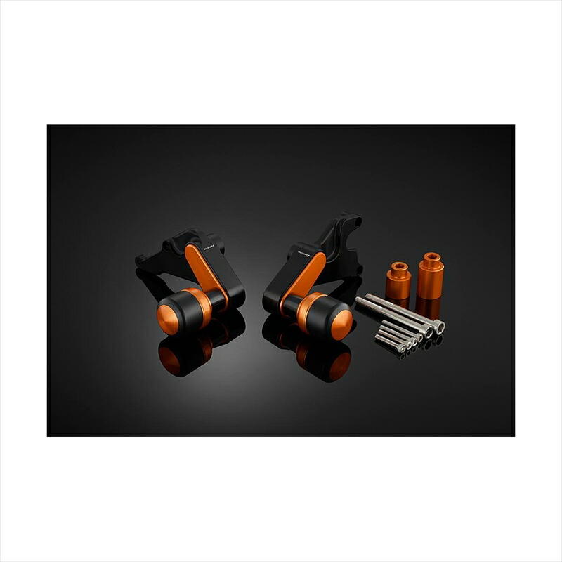 バイクパーツ 外装 バイカーズ フレームガード 左右 オレンジゴールド H0568-OGD 4550255640101 CBR650R/CB650R 19-20