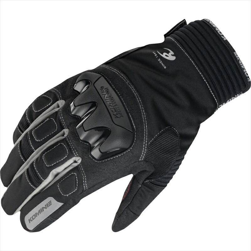 バイク用品 ウェア コミネ GK-834 PROTE.Wグローブ BK/SIL 2XL 06-834 4573325750722 取寄品