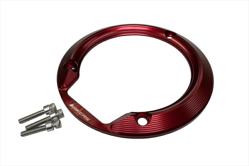 バイクパーツ BIKERS(バイカーズ) フューエルキャップリング レッド Y0432-RED 4550255649944