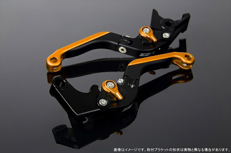 【5日前後で発送】 ハンドル エスエスケイ スピードラ アジャストレバー 可倒延長式 Mブラック/Mゴールド/MゴールドZX-6R 07-17 ZX-10R 06-15 LVGM027BK-GDGD 4580540606772 取寄品