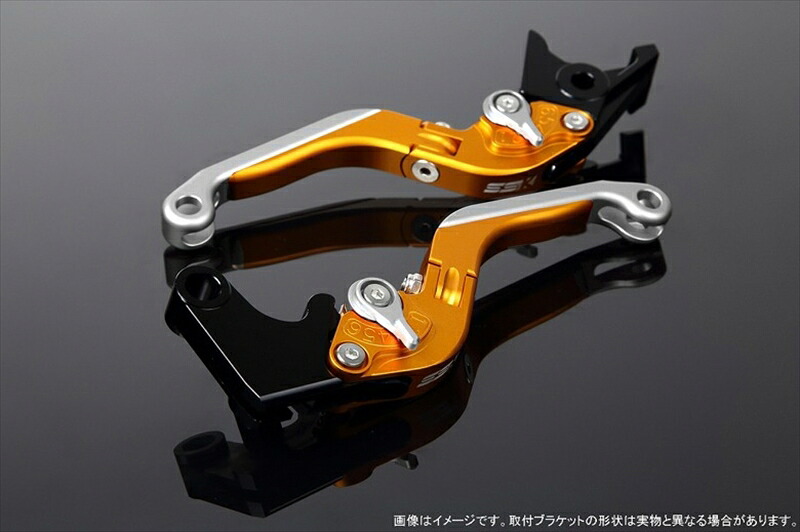 【5日前後で発送】 ハンドル エスエスケイ スピードラ アジャストレバー 可倒延長式 Mゴールド/Mシルバー/MシルバーZX-6R 07-17 ZX-10R 06-15 LVGM027GD-SRSR 4580540607182 取寄品