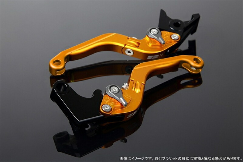 【5日前後で発送】 ハンドル エスエスケイ スピードラ アジャストレバー 可倒延長式 Mゴールド/Mチタン/MゴールドZX-6R 07-17 ZX-10R 06-15 LVGM027GD-TMGD 4580540607335 取寄品