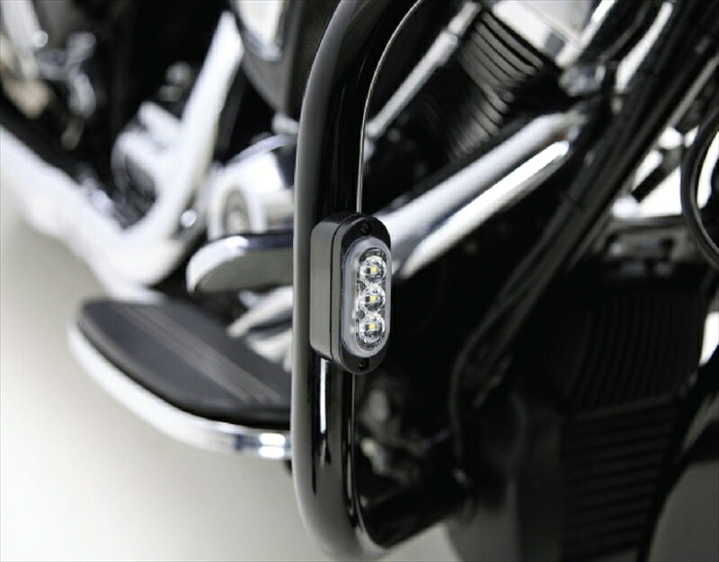 電装系 T3 Switchback Signal Pods Front with Crashbar Mounting KitLAH.T3.10100.K 4580779565956取寄品|バイク用品はとやグループ2号店