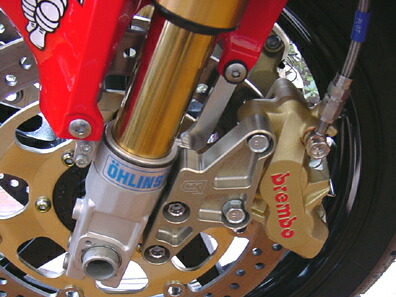 未使用 キャリパーサポート シャンパンGLD GSX1300R 99-CS65-HA 
