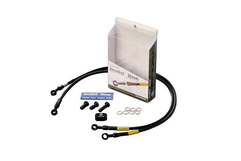 バイク用品 ビルドアライン BUILDALINE Fホース ステンBLK ZXR40020773120 4538792446653|バイク用品はとやグループ2号店