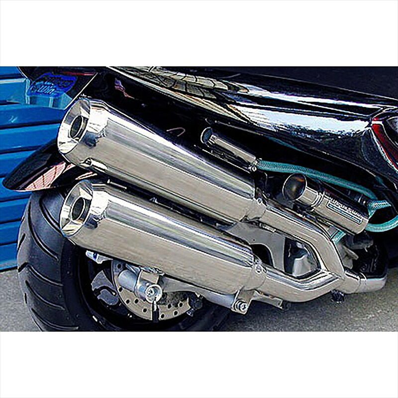 バイクパーツ マフラーウイルズウィン サイドバイサイドマフラー/ジェット112-15-04 4547424494085MAJESTY250(5GM/SJ)|バイク用品はとやグループ2号店