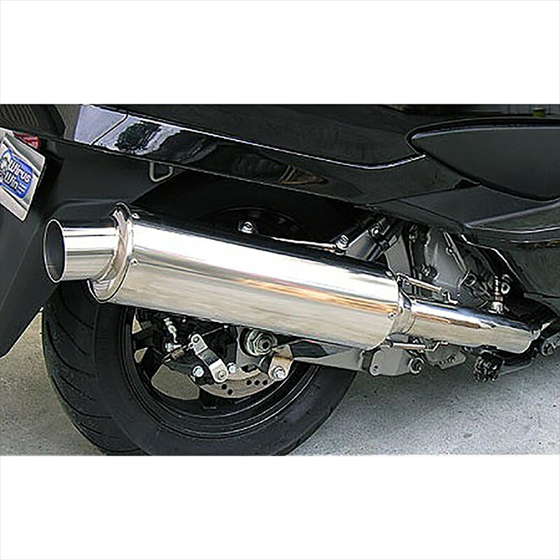 バイクパーツ マフラーウイルズウィン コンビネーションマフラー312-03-01 4547424582676SKYWAVE250(CJ44/45/46)|バイク用品はとやグループ2号店