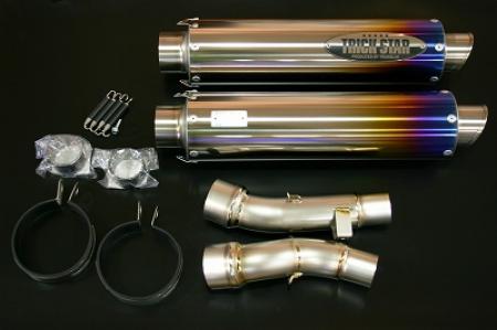 バイク用品 マフラートリックスター トリックスター デュアルスリップオンマフラー Z1000 10-JST-006A-YT 4548664540686|バイク用品はとやグループ2号店