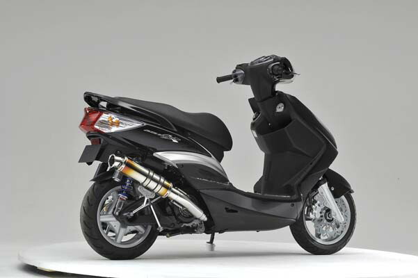 バイク用品 マフラーリアライズレーシング リアライズ イグジストマフラー チタン シグナスX(SE44J SE12J 4C6)314-010-01 4548664003648取寄品|バイク用品はとやグループ2号店
