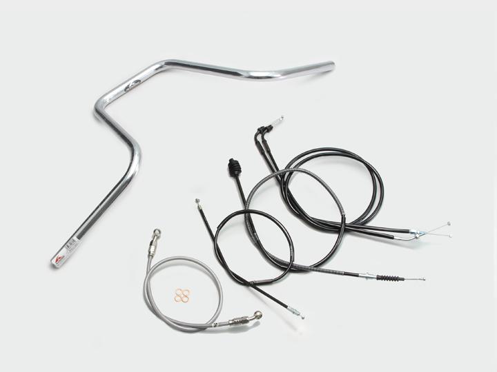 バイク用品 ハンドルハリケーン HURRICANE ストリートハンガー ハンドルSETH304-015C 4936887956894取寄品|バイク用品はとやグループ2号店