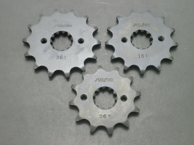 バイク用品 駆動系 SUNSTAR サンスター フロントスプロケット 520-13T XR250 BAJA(95-) XR250Motard CBR250R(10-) AX-1 DEGREE 36113 4562116114713 取寄品