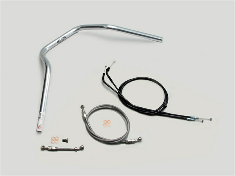 バイク用品 ハンドルハリケーン HURRICANE ナロー4型 ハンドルSETH037-048C 4936887021981取寄品|バイク用品はとやグループ2号店