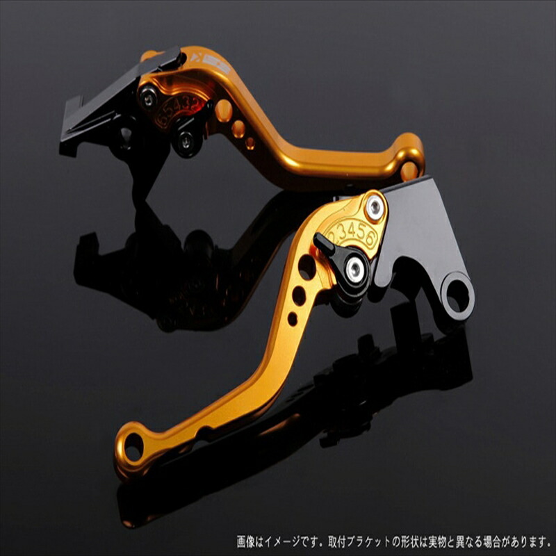 バイク用品 ハンドル エスエスケイ スピードラ アジャストレバー スタンダード ショート ゴールド/ブラック SV650/S 99-10 V-ストローム650/DL650 04-10 SU0404013-BK 4589995460618 取寄品