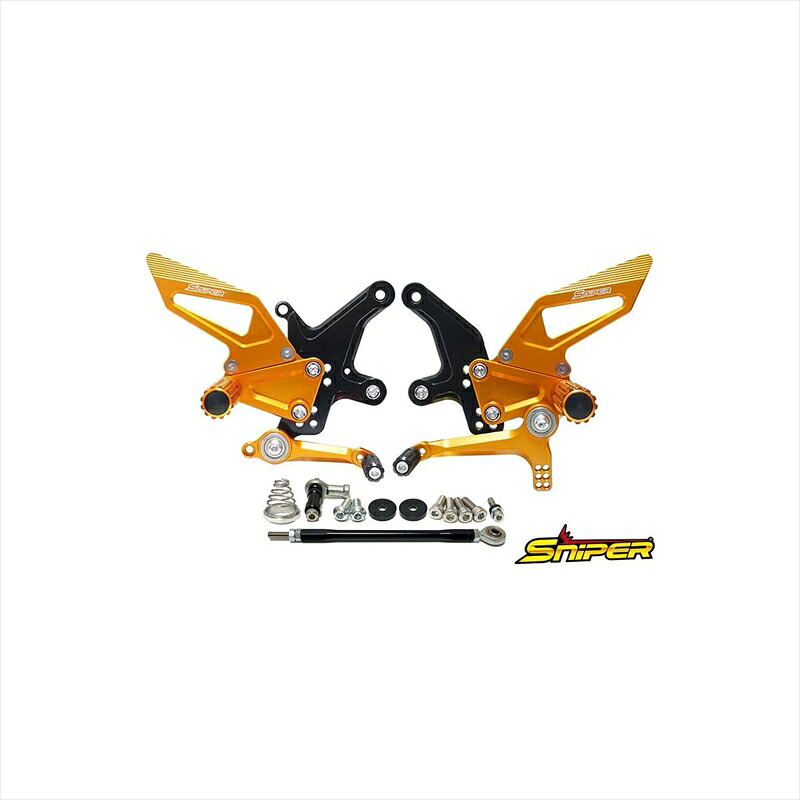 バイクパーツ ステップ スナイパー バックステップ 金 SP0148GD 4589993474938 Z900RS 17-/Z900RS CAFE 17- 39,666円