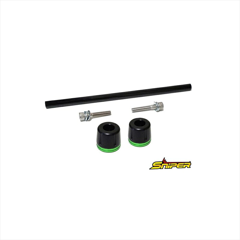 バイクパーツ 外装スナイパー フロントアクスルスライダー 緑 SP0149GR 4589993474976Z900RS|バイク用品はとやグループ2号店