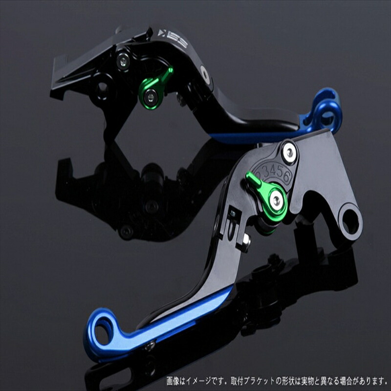【5日前後で発送】 バイク用品 ハンドル エスエスケイ スピードラ アジャストレバー 可倒延長式 ブラック/グリーン/ブルー CBF1000 10-13 CB1100 SC65 13-/CB1100EX HO0406178-GNBE 4589995357338 取寄品