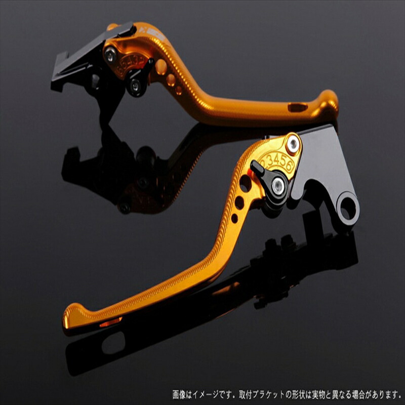 【5日前後で発送】 バイク用品 ハンドル エスエスケイ スピードラ アジャストレバー 3D ロング ゴールド/ブラック YZF-R1 15-18 YA0406467-BK 4589995365753 取寄品