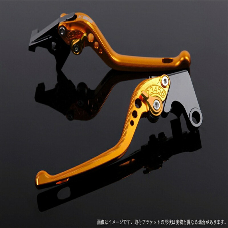 【5日前後で発送】 バイク用品 ハンドル エスエスケイ スピードラ アジャストレバー 3D ロング ゴールド/ゴールド YZF-R1 15-18 YA0406467-GD 4589995365777 取寄品