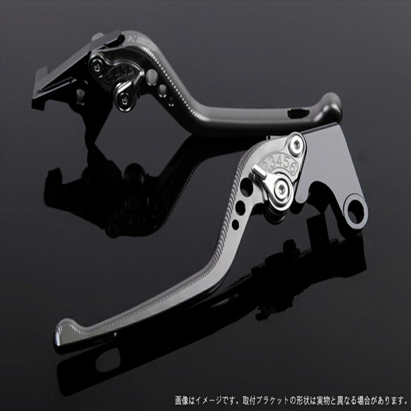【5日前後で発送】 バイク用品 ハンドル エスエスケイ スピードラ アジャストレバー 3D ロング チタン/シルバー YZF-R1 15-18 YA0406470-SR 4589995365975 取寄品