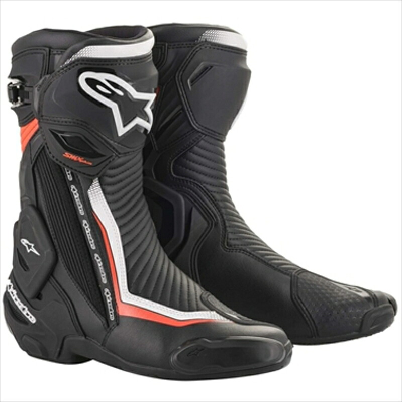 バイク用品 ウェア アルパインスター SMX PLUS V2BOOT 1231 BK WH RD.F 42(26.5) 8033637962160 8033637962160 取寄品