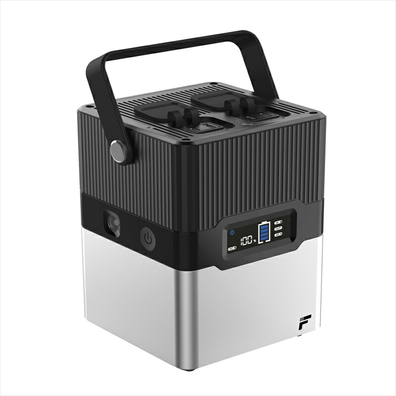 バイク用品 キャンプ用品 メイスターエフ ポータブル電源 ブラック 70200mAh・3.6V/252wh MF-PS001-BK 4589490375592 取寄品