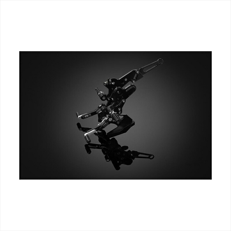 バイクパーツBIKERS(バイカーズ) バックステップ ブラック H0862-BLK4550255678234GROM 21-24|バイク用品はとやグループ2号店