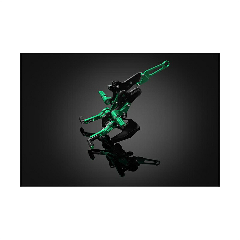 バイクパーツBIKERS(バイカーズ) バックステップ グリーン H0862-GRN4550255678258GROM 21-24｜バイク用品はとやグループ2号店 53,083円