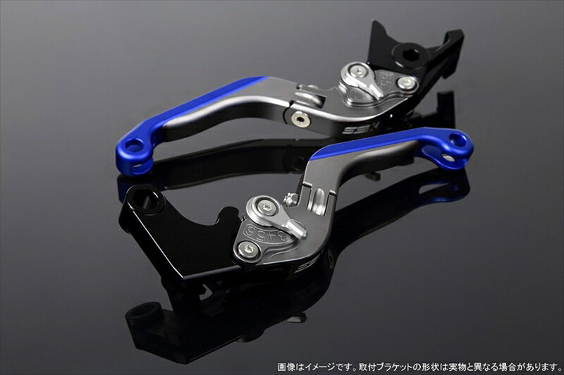 【5日前後で発送】 バイク用品 ハンドルエスエスケイ スピードラ アジャストレバー 可倒延長式 Mチタン/Mシルバー/Mブルー GSX250R V-STROM250 RGV250γ VJ23ALVGM048TM-SRBE 4580540638582取寄品｜バイク用品はとやグループ2号店
