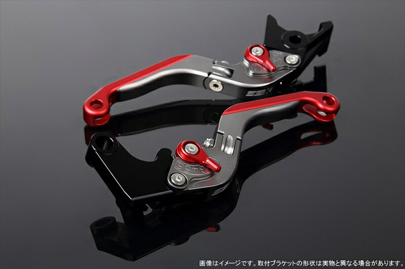 【5日前後で発送】 バイク用品 ハンドルエスエスケイ スピードラ アジャストレバー 可倒延長式 Mチタン/Mレッド/Mレッド GSX250R V-STROM250 RGV250γ VJ23ALVGM048TM-RDRD 4580540638780取寄品｜バイク用品はとやグループ2号店