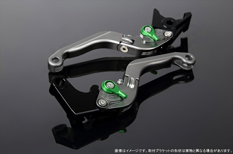 【5日前後で発送】 バイク用品 ハンドルエスエスケイ スピードラ アジャストレバー 可倒延長式 Mチタン/Mグリーン/Mチタン GSX250R V-STROM250 RGV250γ VJ23ALVGM048TM-GNTM 4580540638919取寄品｜バイク用品はとやグループ2号店